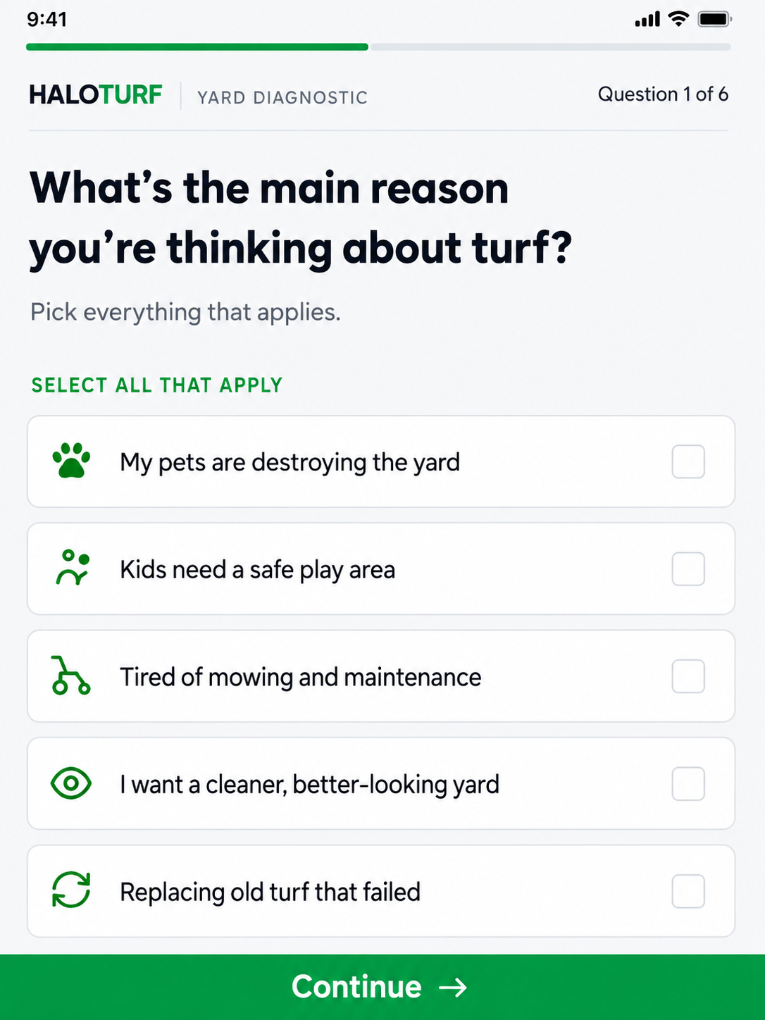 Quiz Question: Interactive diagnostic