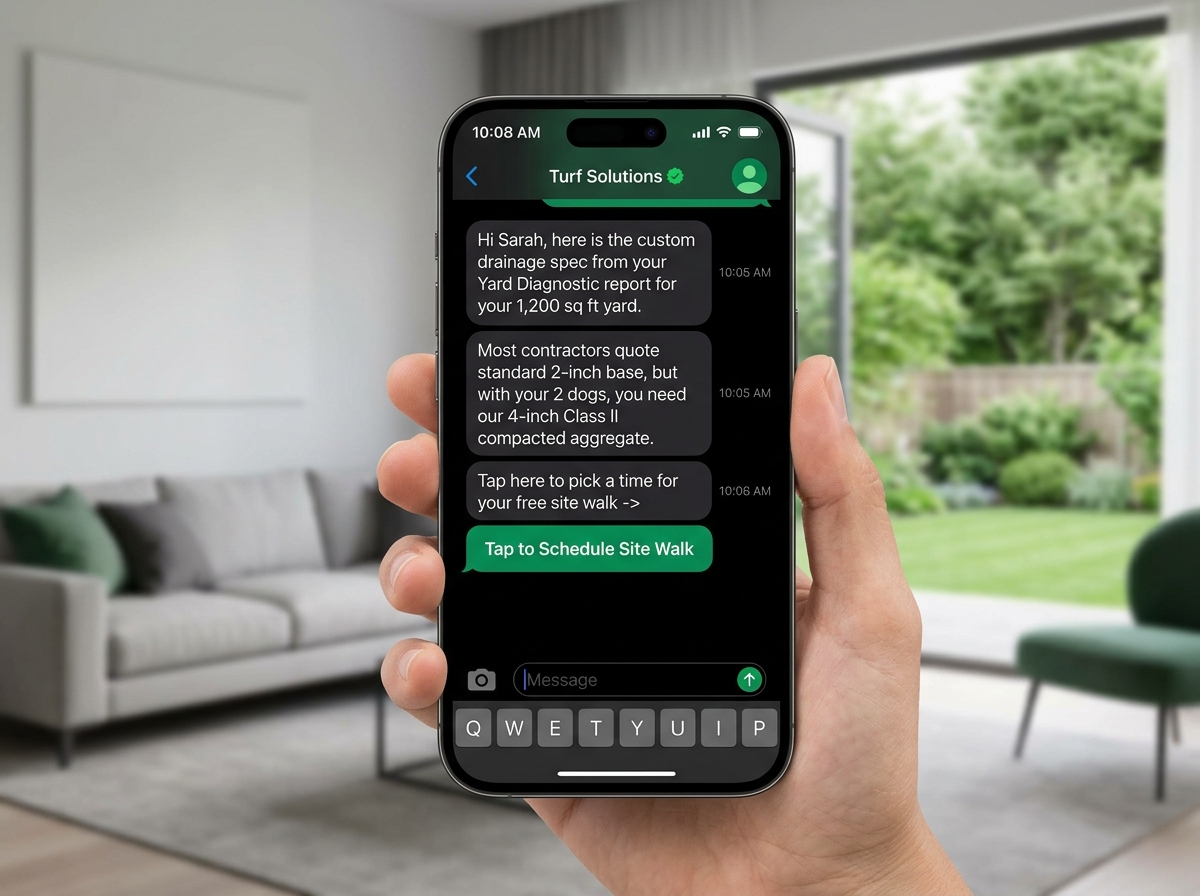 Automated SMS sequence